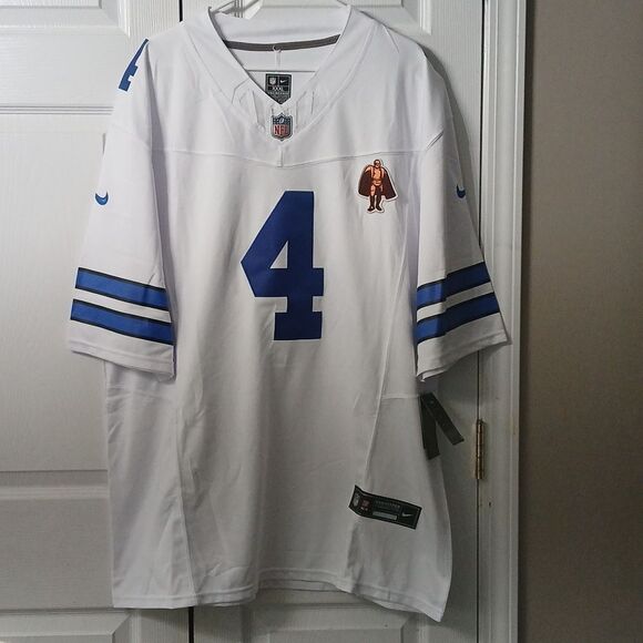 Dak Prescott Cowboys Man of the Year onfield Engineered Jersey Sz XXXL NWT - Picture 1 of 11